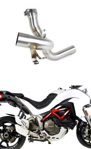 MTS 1200 / 1200 S MULTISTRADA Exhaust Cat Eliminator DECAT 2015 - 2017