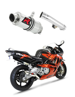 Honda CBR 600 F2 / F3 1991 - 1998 Exhaust Silencer Muffler GP1 + dB killer medium