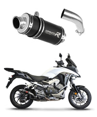Honda VFR 800 X Crossrunner 2015 - 2021 Exhaust Silencer Muffler GP1 BLACK + dB killer medium 20 m.