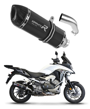 Honda VFR 800 X Crossrunner 2015 - 2021 Exhaust Silencer Muffler HP1 BLACK + dB killer medium