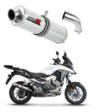 Honda VFR 800 X Crossrunner 2015 - 2021 Exhaust Silencer Muffler ST + dB killer medium