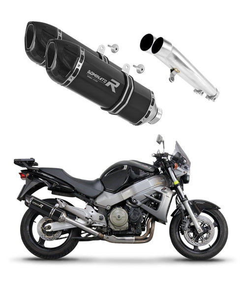 Honda CB 1100 X11 Exhaust Silencer Muffler HP1 BLACK + dB killer medium