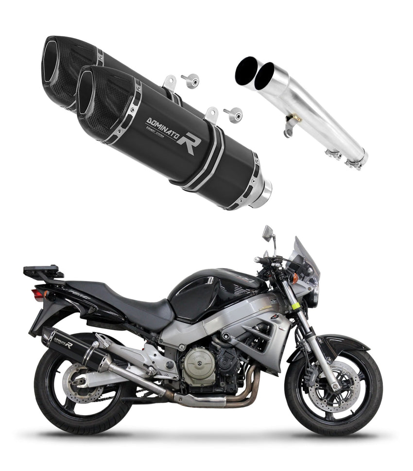 Honda CB 1100 X11 Exhaust Silencer Muffler HP1 BLACK + dB killer medium