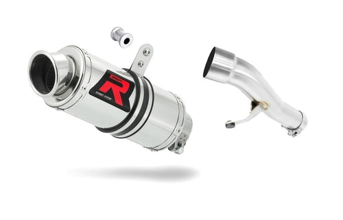 Honda CB 500 1993 - 2003 Exhaust Silencer Muffler GP1 + dB killer medium