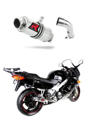 Honda VFR 800 Fi 1998 - 2001 Exhaust Silencer Muffler GP1 + dB killer medium