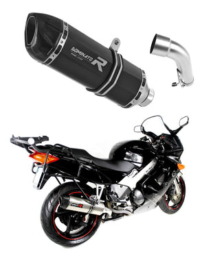 Honda VFR 800 Fi 1998 - 2001 Exhaust Silencer Muffler HP1 BLACK + dB killer medium