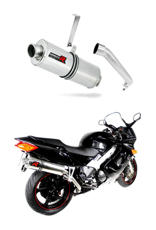 Honda VFR 800 Fi 1998 - 2001 HI Level Exhaust Silencer Muffler OV + dB killer medium