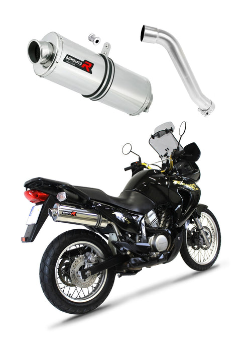 Honda XL 650 V TRANSALP 2001 - 2007 Exhaust Silencer Muffler OV + dB killer medium