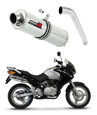 Honda XL 125 V VARADERO Exhaust Silencer ROUND 2001 - 2006 + dB killer
