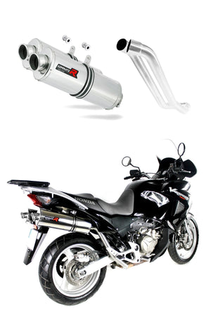 Honda XL 1000 V VARADERO 1999 - 2016 Exhaust Silencer Muffler OV + dB killer medium
