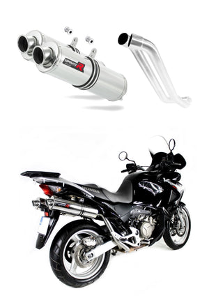 Honda XL 1000 V VARADERO 1999 - 2016 Exhaust Silencer Muffler ST + dB killer medium