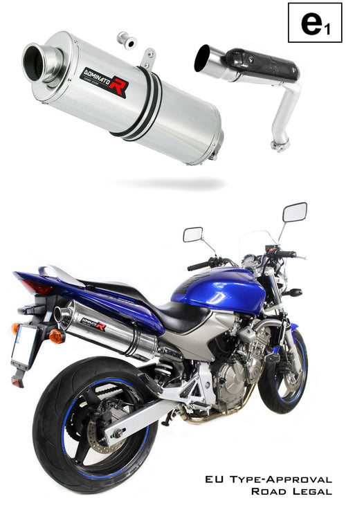 CB 600F HORNET EU Approved Exhaust Silencer OVAL 2003 - 2006
