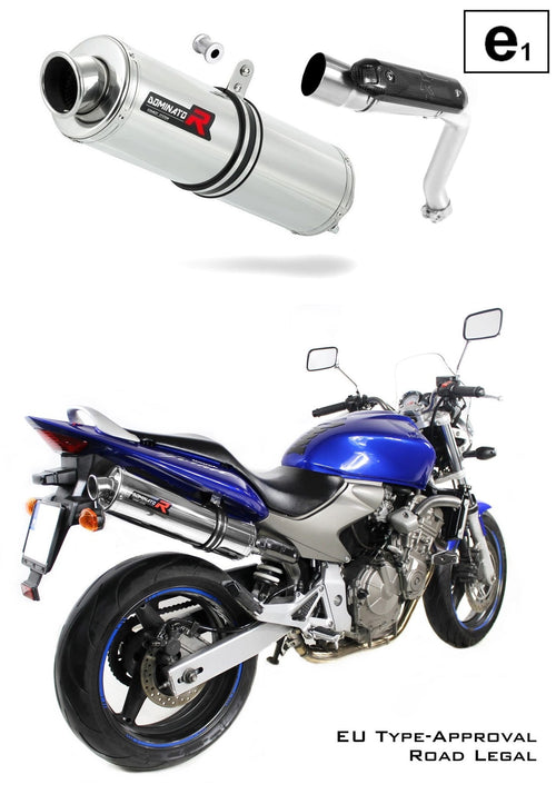 CB 600F HORNET EU Approved Exhaust Silencer ROUND 2003 - 2006