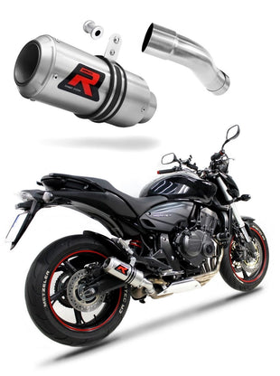 Honda CB 600F HORNET PC41 2007 - 2013 Exhaust Silencer Muffler GP + dB killer medium