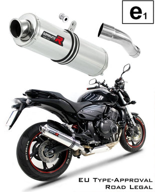 CB 600F HORNET EU Approved Exhaust Silencer ROUND 2007 - 2013