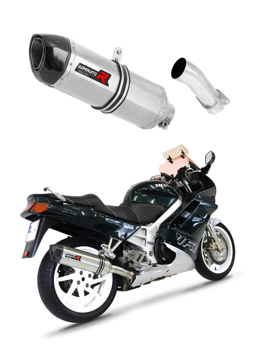 Honda VFR 750 1990 - 1992 Exhaust Silencer Muffler HP1 + dB killer medium