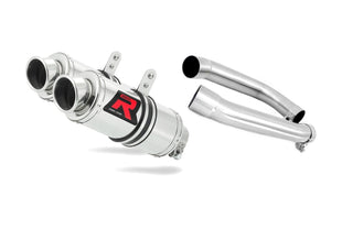 Honda VTR 1000F Firestorm 1998 - 2001 Exhaust Silencer Muffler GP1 + dB killer medium