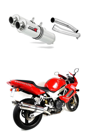 Honda VTR 1000F Firestorm 1998 - 2001 Exhaust Silencer Muffler ST + dB killer medium