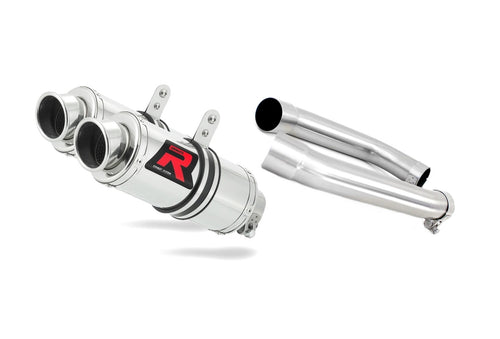 Honda VTR 1000F Firestorm 2002 - 2006 Exhaust Silencer Muffler GP1 + dB killer medium