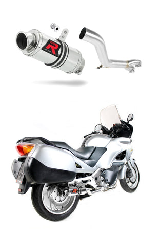 Honda NT 650 V DEAUVILLE RC47 1998 - 2005 Exhaust Silencer Muffler GP1 + dB killer medium