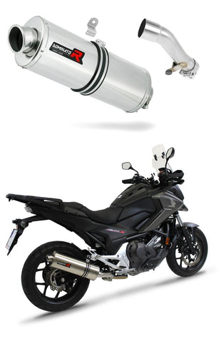 Honda NC 700 / 750 S 2012 - 2020 Exhaust Silencer Muffler OV + dB killer medium