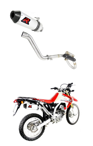 Honda CRF 250 L 2012 - 2016 PowerBomb Full Exhaust System Collector Silencer MX2 + dB killer medium