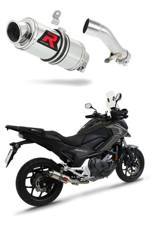 Honda NC 700 / 750 X 2012 - 2020 Exhaust Silencer Muffler GP1 + dB killer medium