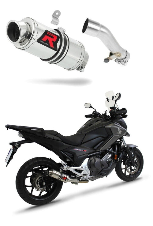 Honda NC 700 / 750 X 2012 - 2020 Exhaust Silencer Muffler GP1 + dB killer medium