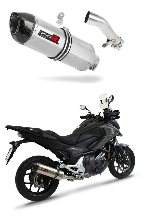 Honda NC 700 / 750 X 2012 - 2020 Exhaust Silencer Muffler HP1 + dB killer medium
