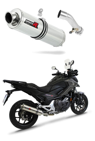 Honda NC 700 / 750 X 2012 - 2020 Exhaust Silencer Muffler ST + dB killer medium