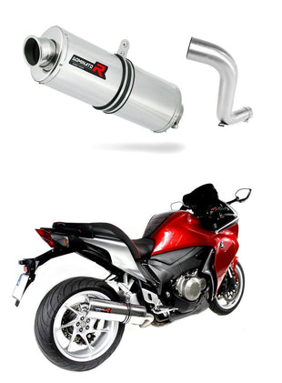 Honda VFR 1200 F 2010 - 2018 Exhaust Silencer Muffler OV + dB killer medium
