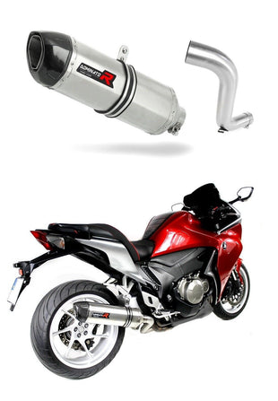 Honda VFR 1200 F 2010 - 2018 Exhaust Silencer Muffler HP1 + dB killer medium