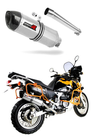 Honda XRV 750 AFRICA TWIN RD07A 1996 - 2003 Exhaust Silencer Muffler HP1 + dB killer medium