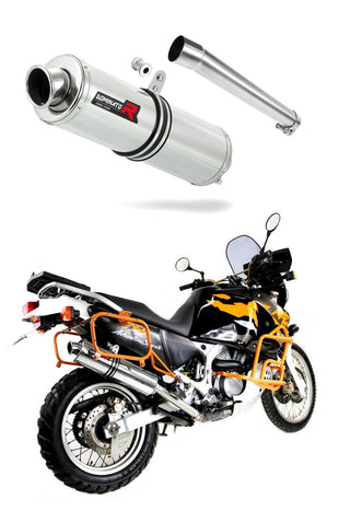 Honda XRV 750 AFRICA TWIN RD07A 1996 - 2003 Exhaust Silencer Muffler ST + dB killer medium