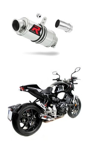 Honda CB 1000 R 2018 - 2020 Exhaust Silencer Muffler GP1 + dB killer medium