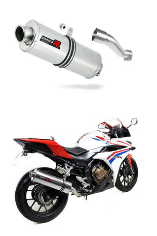 Honda CBR 500 R 2016 - 2024 Exhaust Silencer Muffler OV + dB killer medium