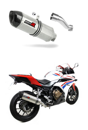 Honda CBR 500 R 2016 - 2024 Exhaust Silencer Muffler HP1 + dB killer medium