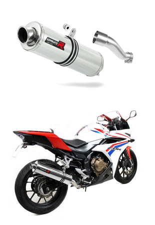 Honda CBR 500 R 2016 - 2024 Exhaust Silencer Muffler ST + dB killer medium