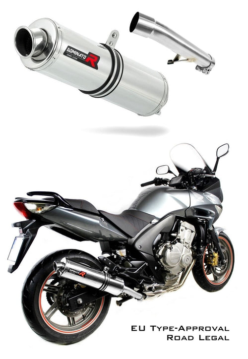 CBF 600 EU Approved Exhaust Silencer ROUND 2008 - 2013