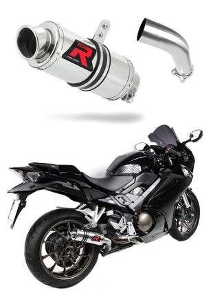 Honda VFR 800 F 2014 - 2019 Exhaust Silencer Muffler GP1 + dB killer medium