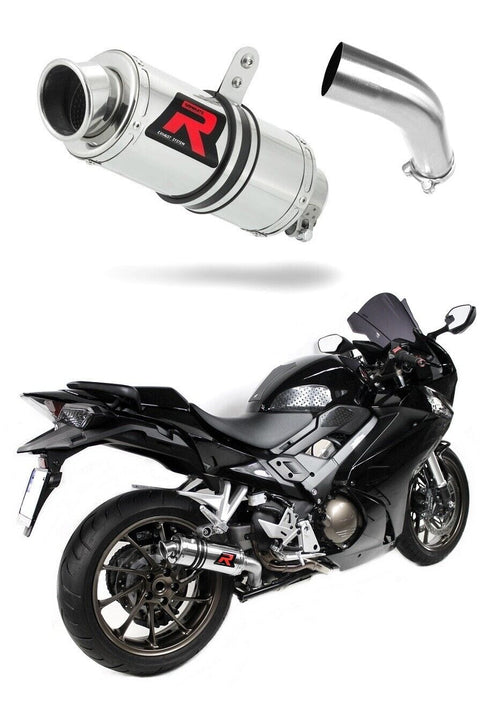 Honda VFR 800 F 2014 - 2019 Exhaust Silencer Muffler GP1 + dB killer medium
