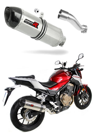 Honda CB 500 F 2016 - 2019 Exhaust Silencer Muffler HP1 + dB killer medium