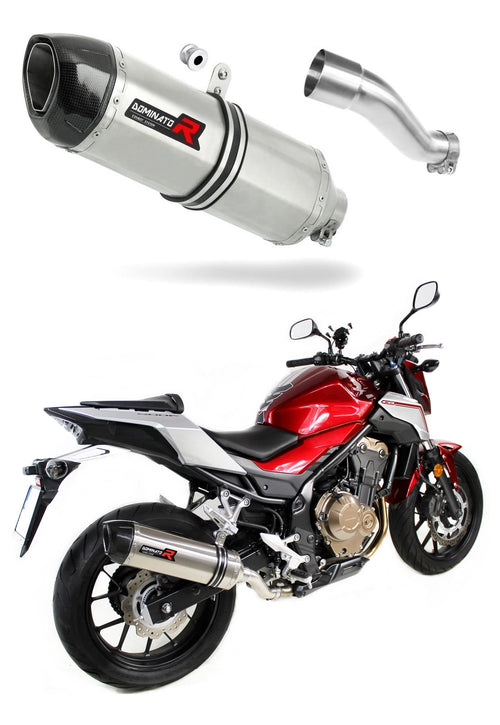 Honda CB 500 F 2016 - 2019 Exhaust Silencer Muffler HP1 + dB killer medium