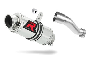 Honda CB 500 X 2017 - 2019 Exhaust Silencer Muffler GP1 + dB killer medium