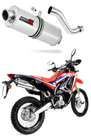 Honda CRF 250 Rally 2017 - 2019 Exhaust Silencer Muffler OV + dB killer medium