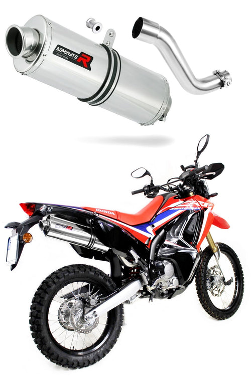 Honda CRF 250 Rally 2017 - 2019 Exhaust Silencer Muffler OV + dB killer medium