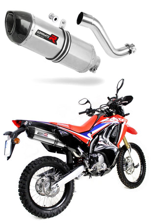 Honda CRF 250 Rally 2017 - 2019 Exhaust Silencer Muffler HP1 + dB killer medium