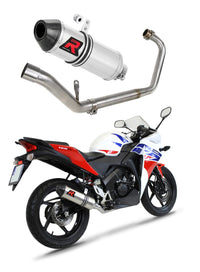Honda CBR 150 R 2011 - 2016 Full Exhaust System Collector Silencer HP3 + dB killer medium 20 m.