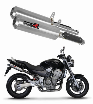 Honda CB 900F HORNET 2002 - 2007 Exhaust Silencer Muffler GP + dB killer medium