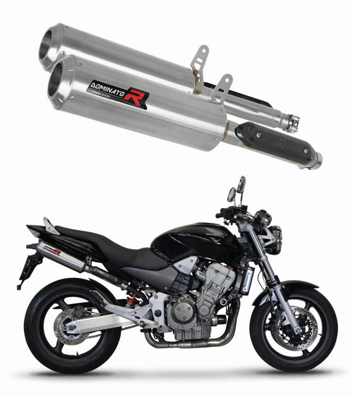 Honda CB 900F HORNET 2002 - 2007 Exhaust Silencer Muffler GP + dB killer medium